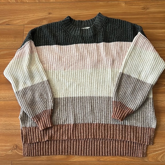 American Eagle Colour Block Sweater - Picture 1 of 3